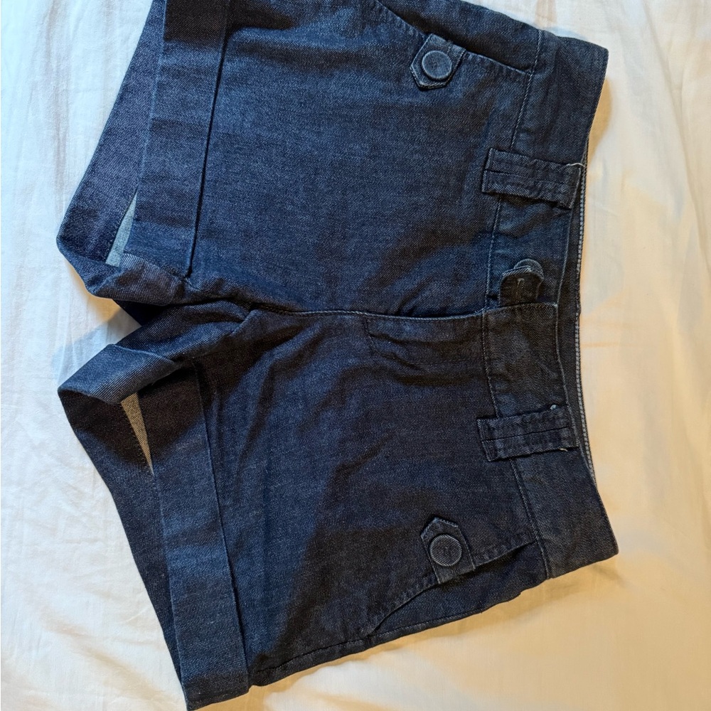 Banana Republic Dark Blue Denim Shorts